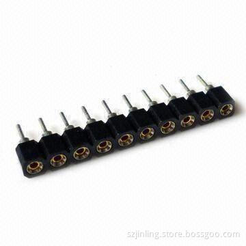 2.0mm IC Socket Straight, 2.0 Plastic Height